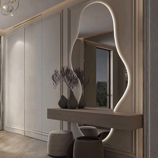 Espejo LED Irregular Silueta