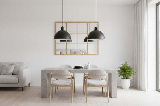 Espejo Nordic ventana natural