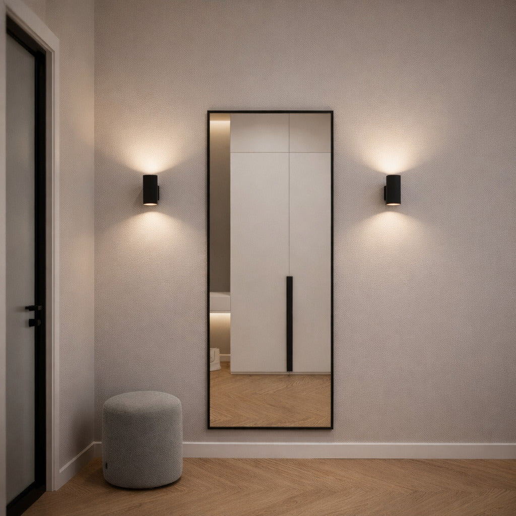 espejo con marco de aluminio con espejo europeo belga sin plomo de 4mm de espesor