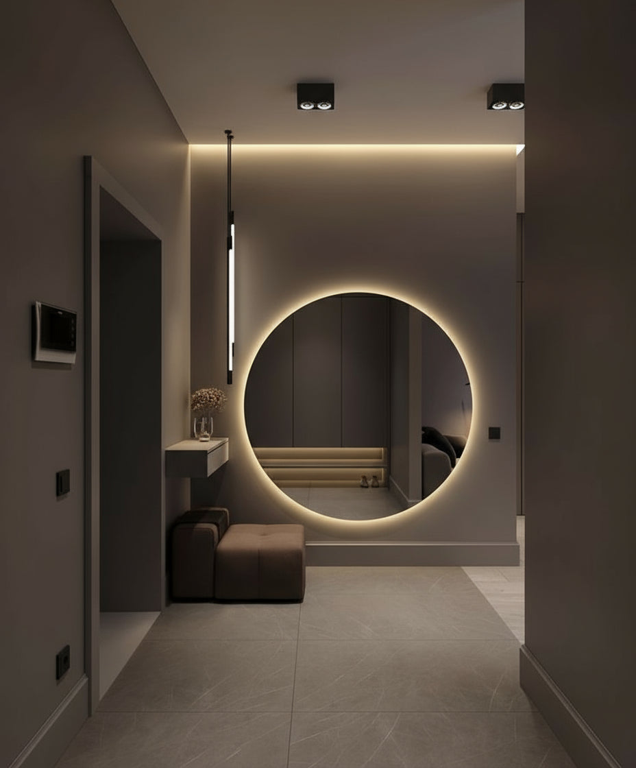 Espejo Circular Tamaño Grande - Yourhomeplan