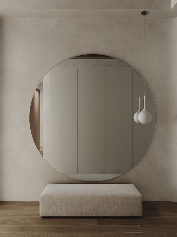 Espejo Circular Grande - Yourhomeplan