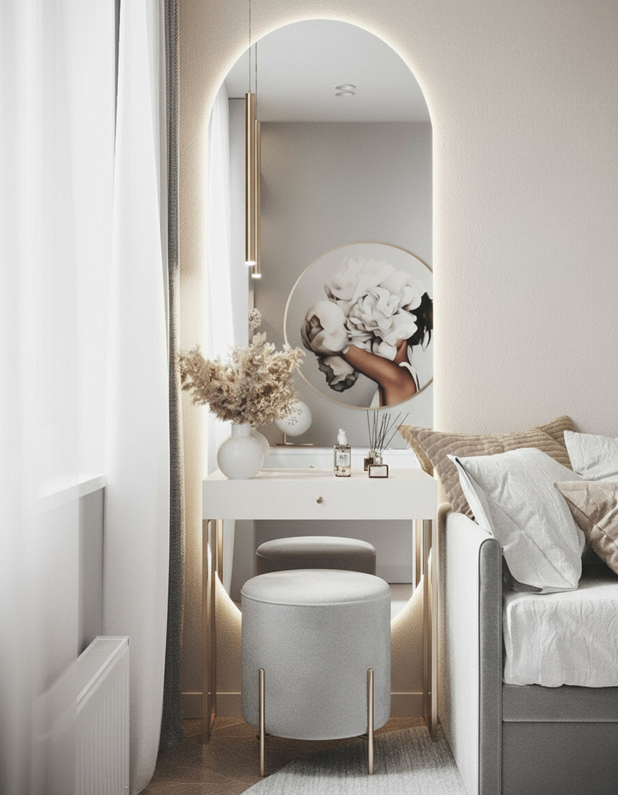 Espejo Ovalado LED - Yourhomeplan