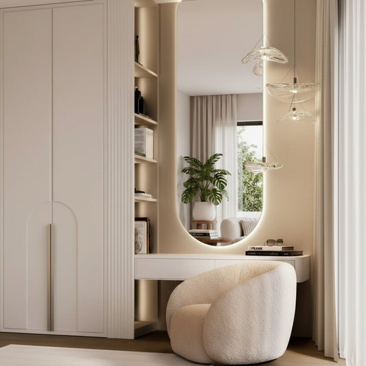 Espejo Ovalado LED - Yourhomeplan