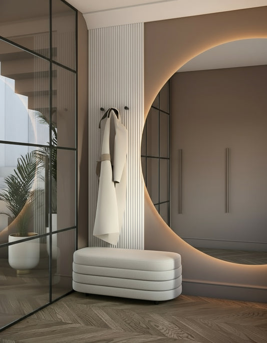 Espejo LED Semicircular - Yourhomeplan