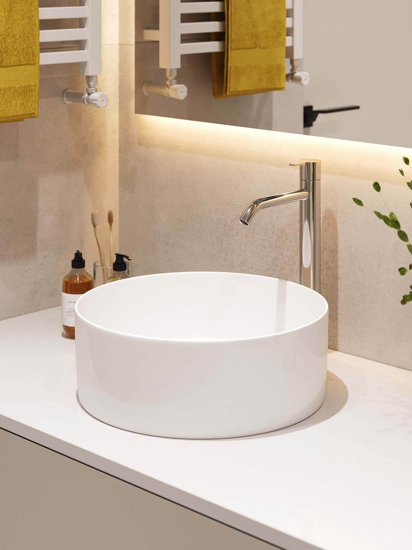 Rectangular Retroiluminado - Yourhomeplan