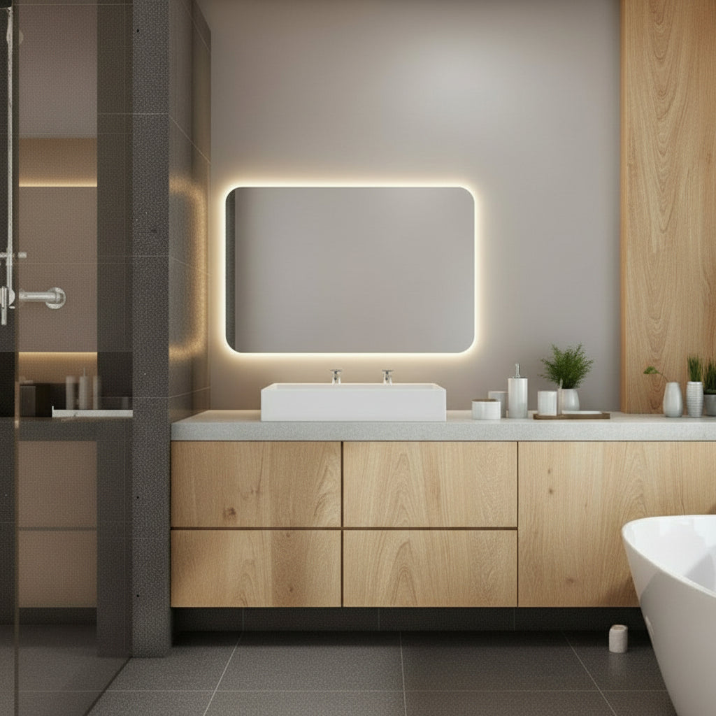 Puntas redondeadas Retroiluminado - Yourhomeplan