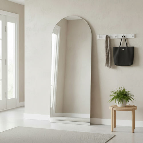 espejo en recibidor simple en forma de arco de origen europeo belga de 4mm de espesor