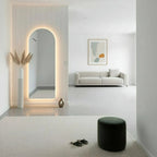 Espejo de pared forma de Arco LED