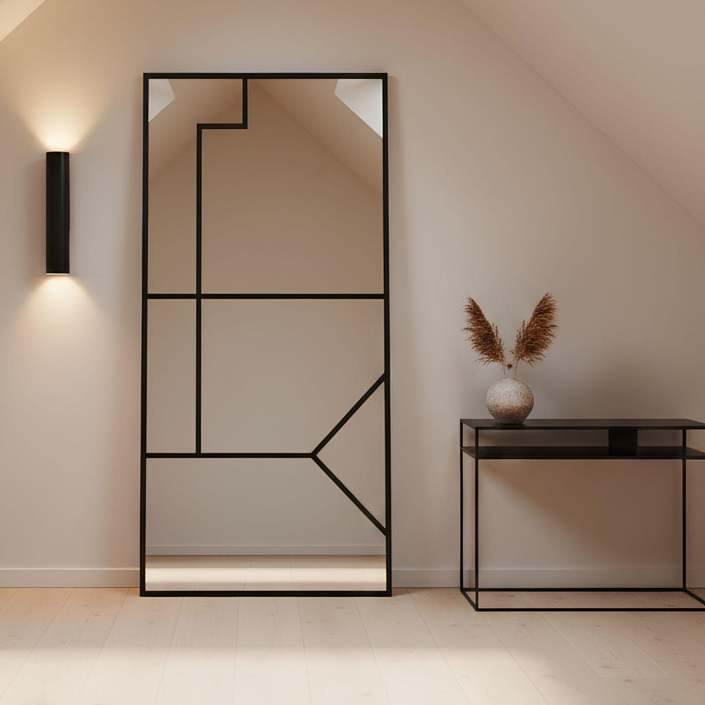 Espejo CULTURE con marco resistente y cristal belga europeo certificado libre de plomo y cobre, diseño minimalista moderno para decoración contemporánea, diseñado para cualquier espacio de tu hogar
