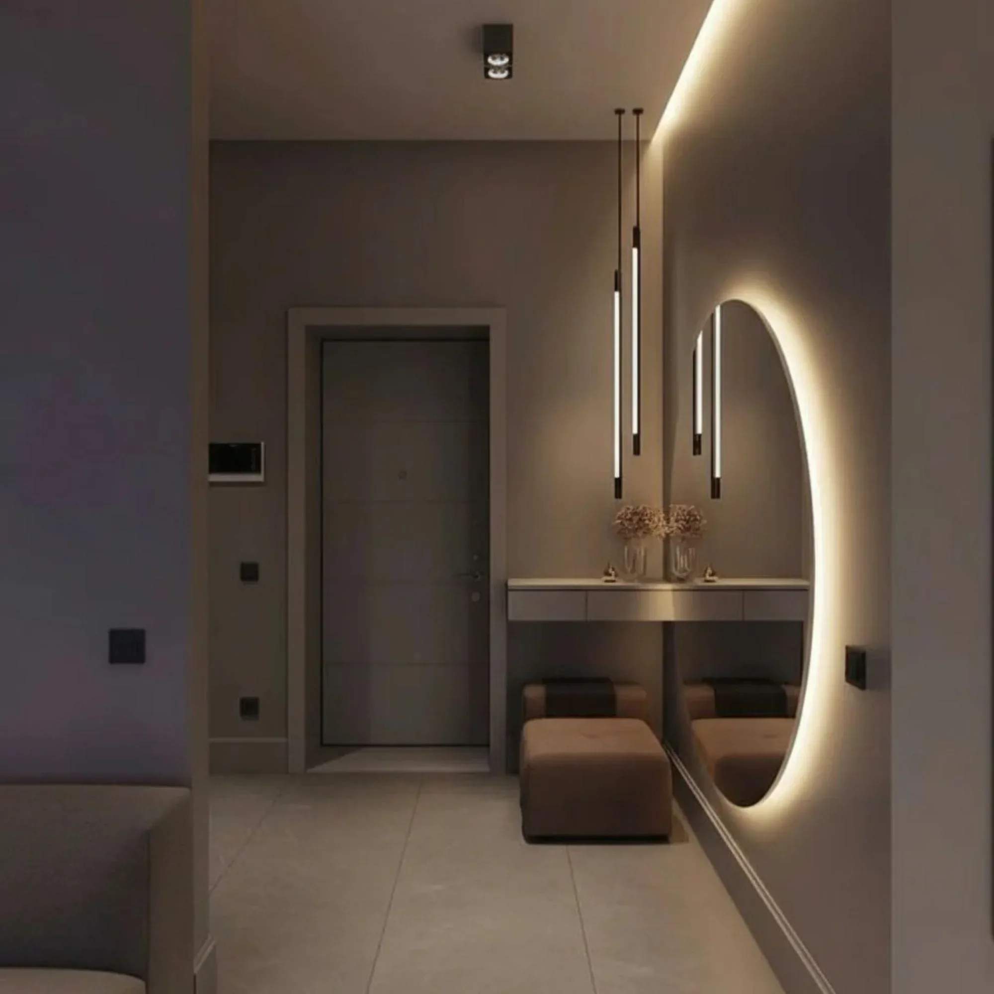 Espejo Circular LED Grande