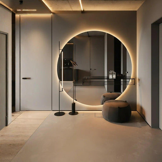 Espejo Circular Tamaño Grande