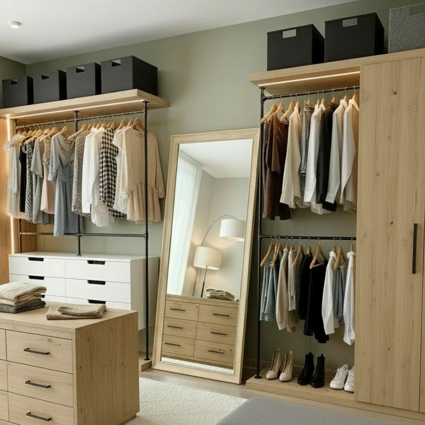 Espejo Decorativo de madera