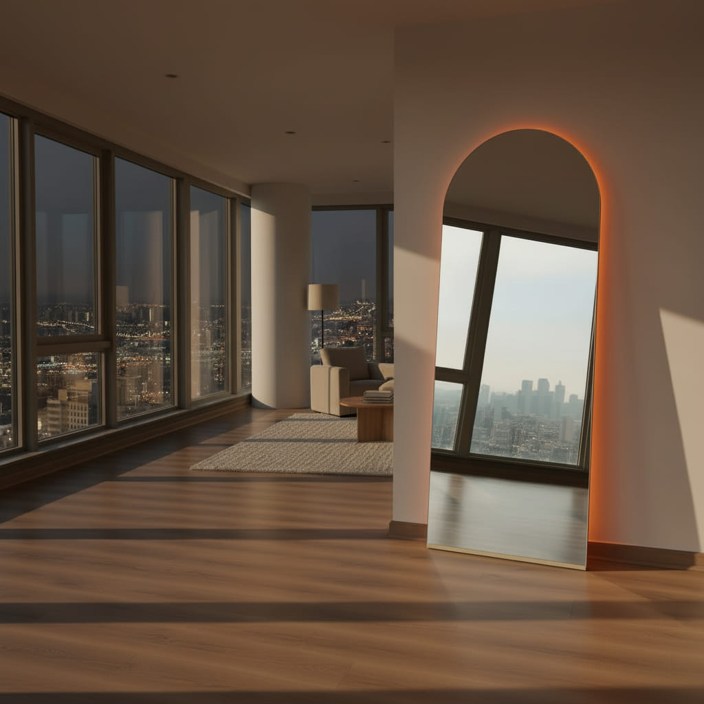 Espejo de pared LED MULTICOLOR - Glam