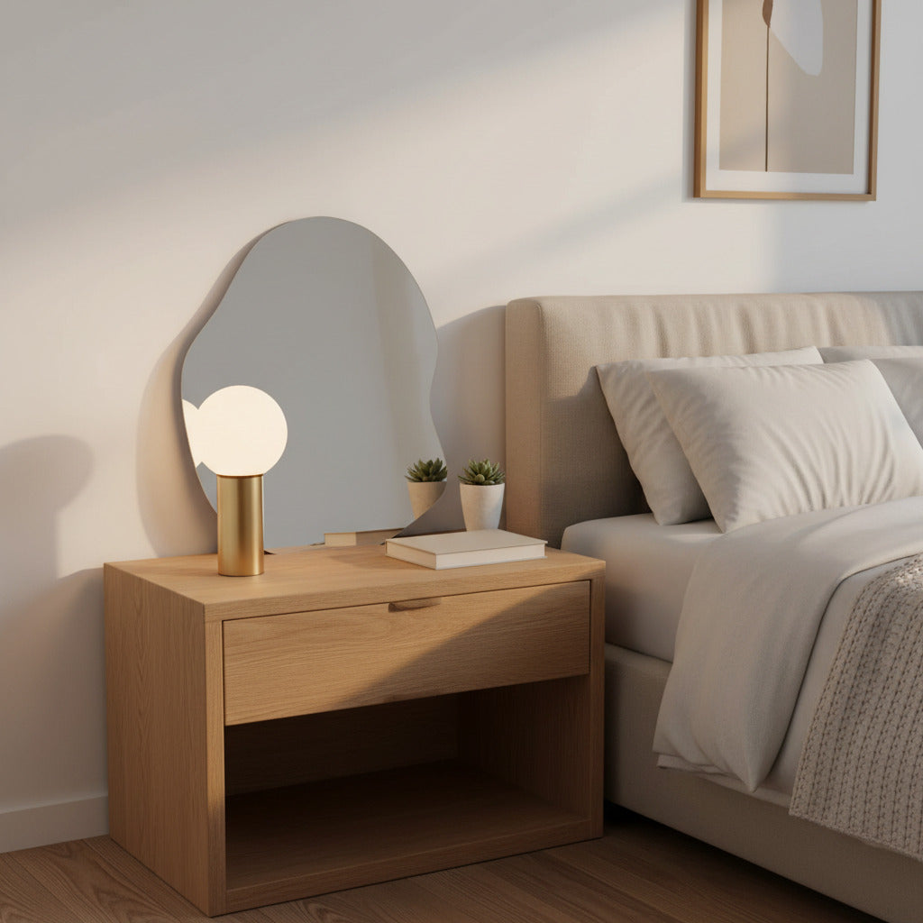 espejo decorativo irregular