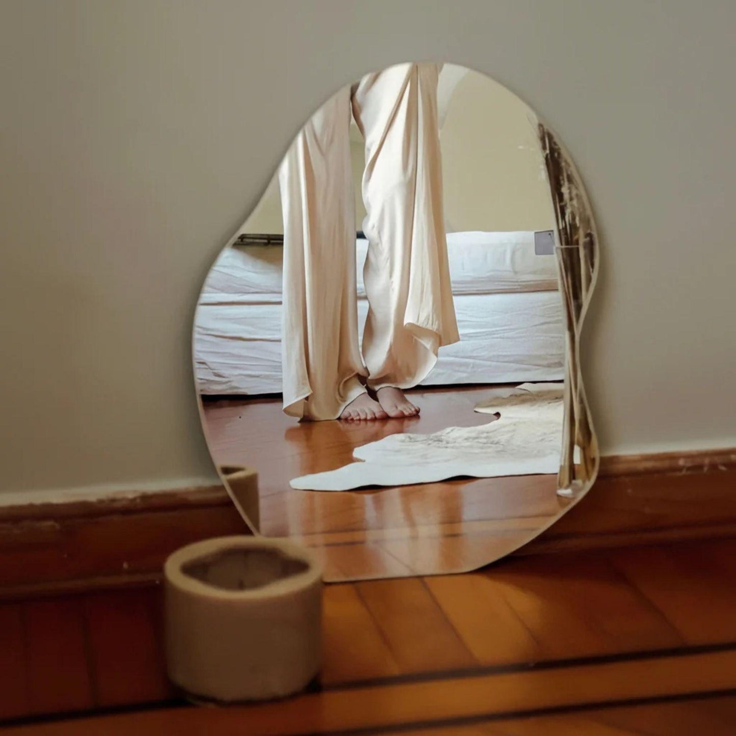 Espejo Irregular Decorativo