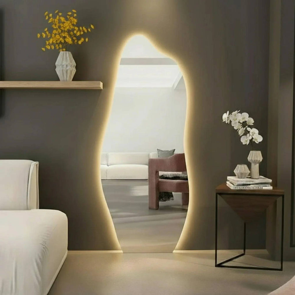 Espejo LED con forma Irregular Corcovado