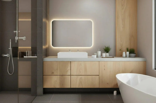 Espejo LED  Puntas Redondeadas