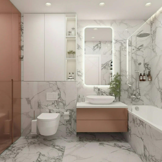 Espejo LED  Puntas Redondeadas