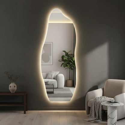 Espejo LED con forma Irregular Corcovado