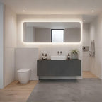 eSPEJO PARA BAÑO CON ILUMINACION LED COB RETROILUMINADA
