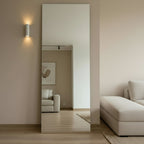 espejo con base rectangular