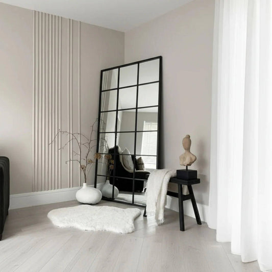 Espejo Ventana Cuadriculado