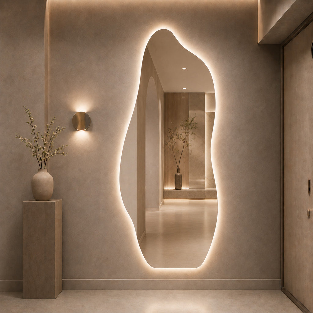 Espejo LED con forma Irregular Corcovado