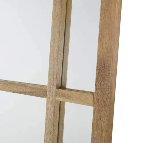 detalles de la madera de el Espejo de pared estilo Ventana rustico