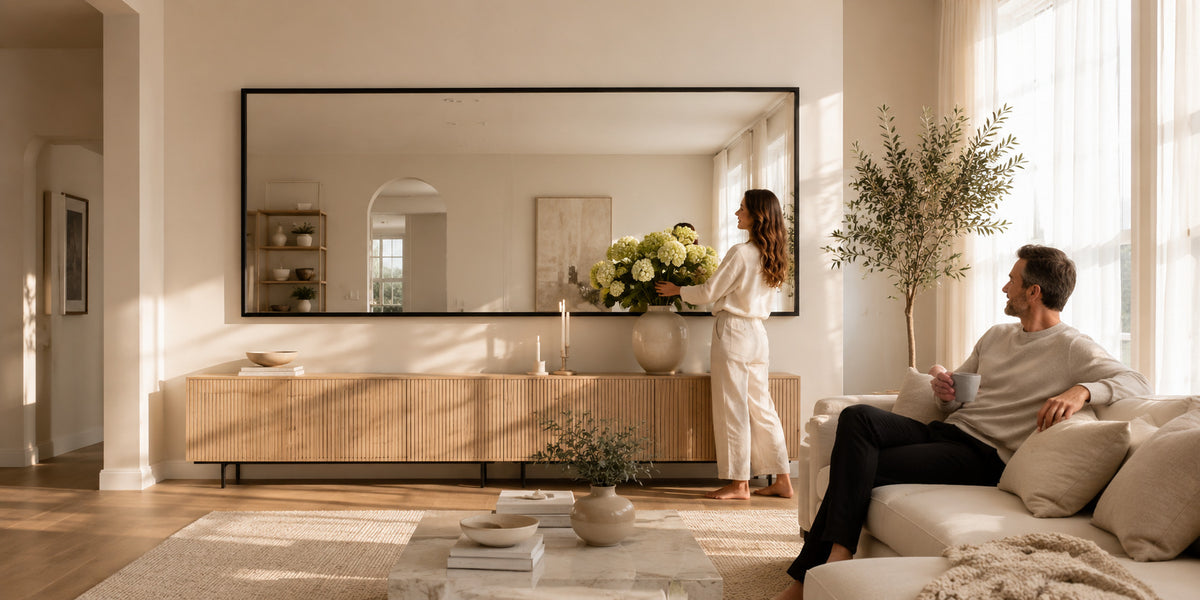 Espejos decorativos modernos diferentes diseños fabricados a medida en chile