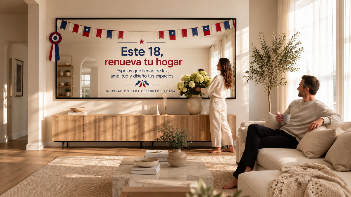 Variedad de espejos para renovar tu hogar con descuentos en estas fiestas patrias
