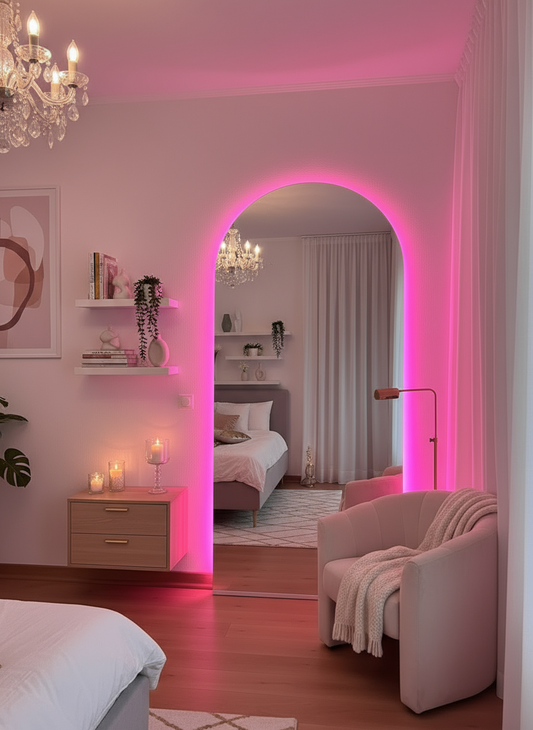 Espejo Glam - LED
