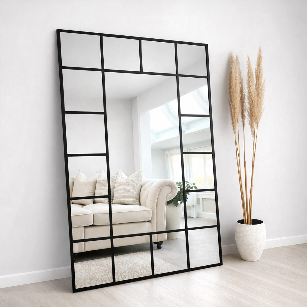 espejo industrial ventana 