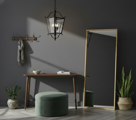 Espejo de madera NATURAL P