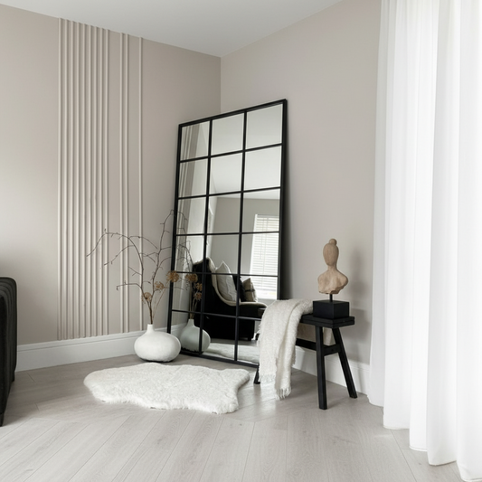 Espejo Ventana Cuadriculado - Yourhomeplan